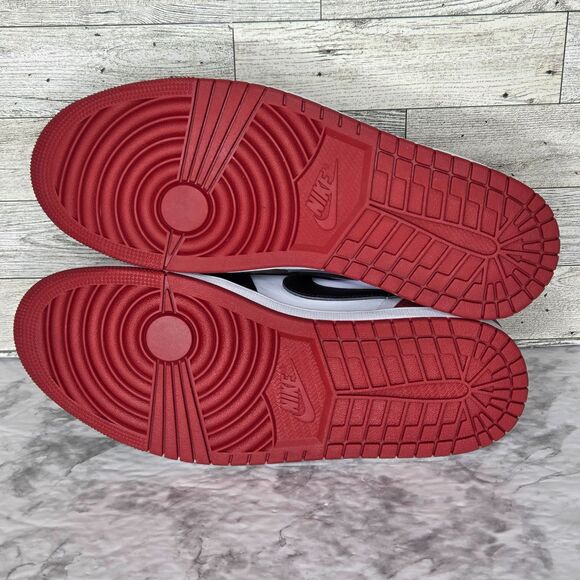 Nike Air Jordan 1 Retro Low OG Black Toe (2023) Men's 10 DS OG All CZ0790-106 - Picture 6 of 9